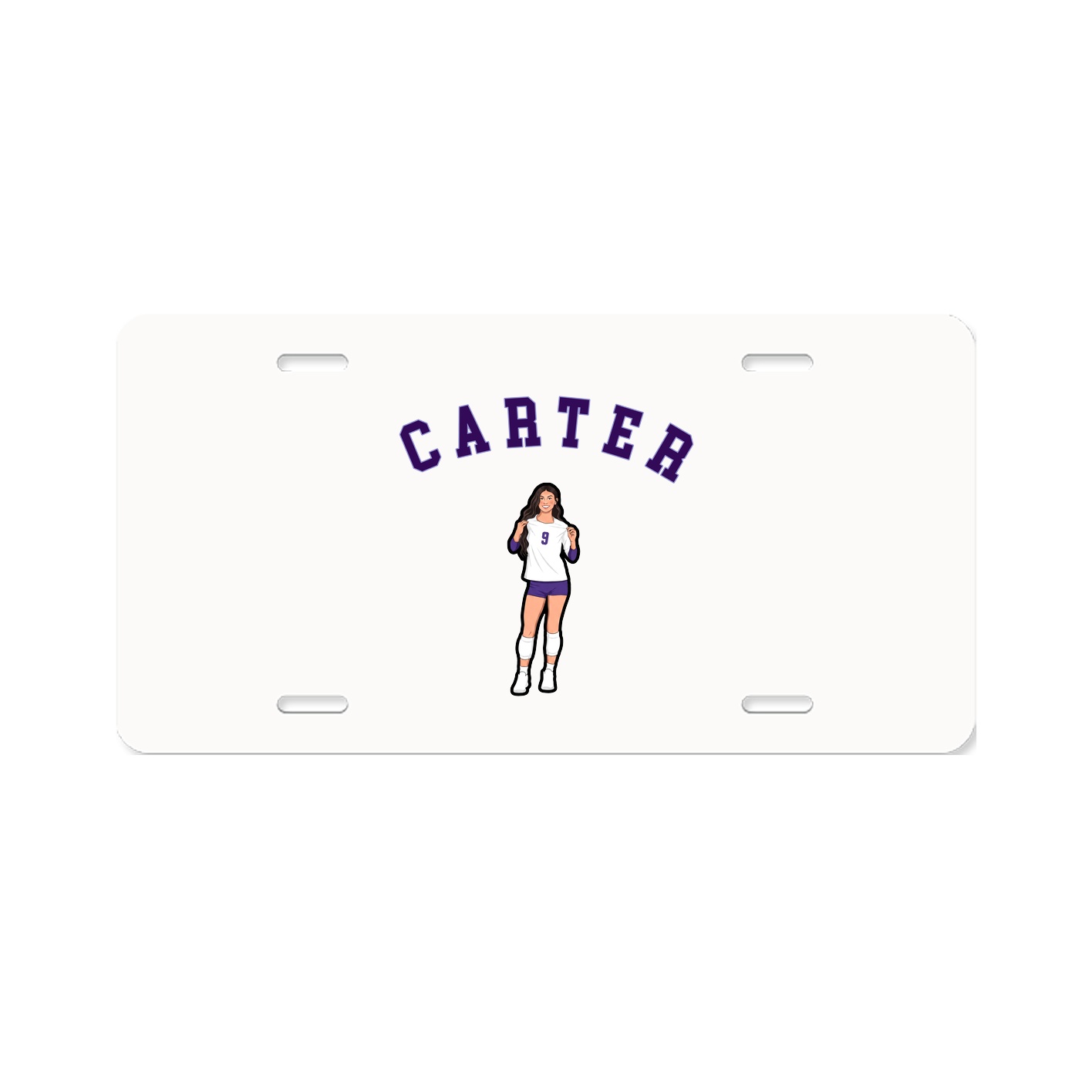 License Plate — Shirsey Arch in Classic