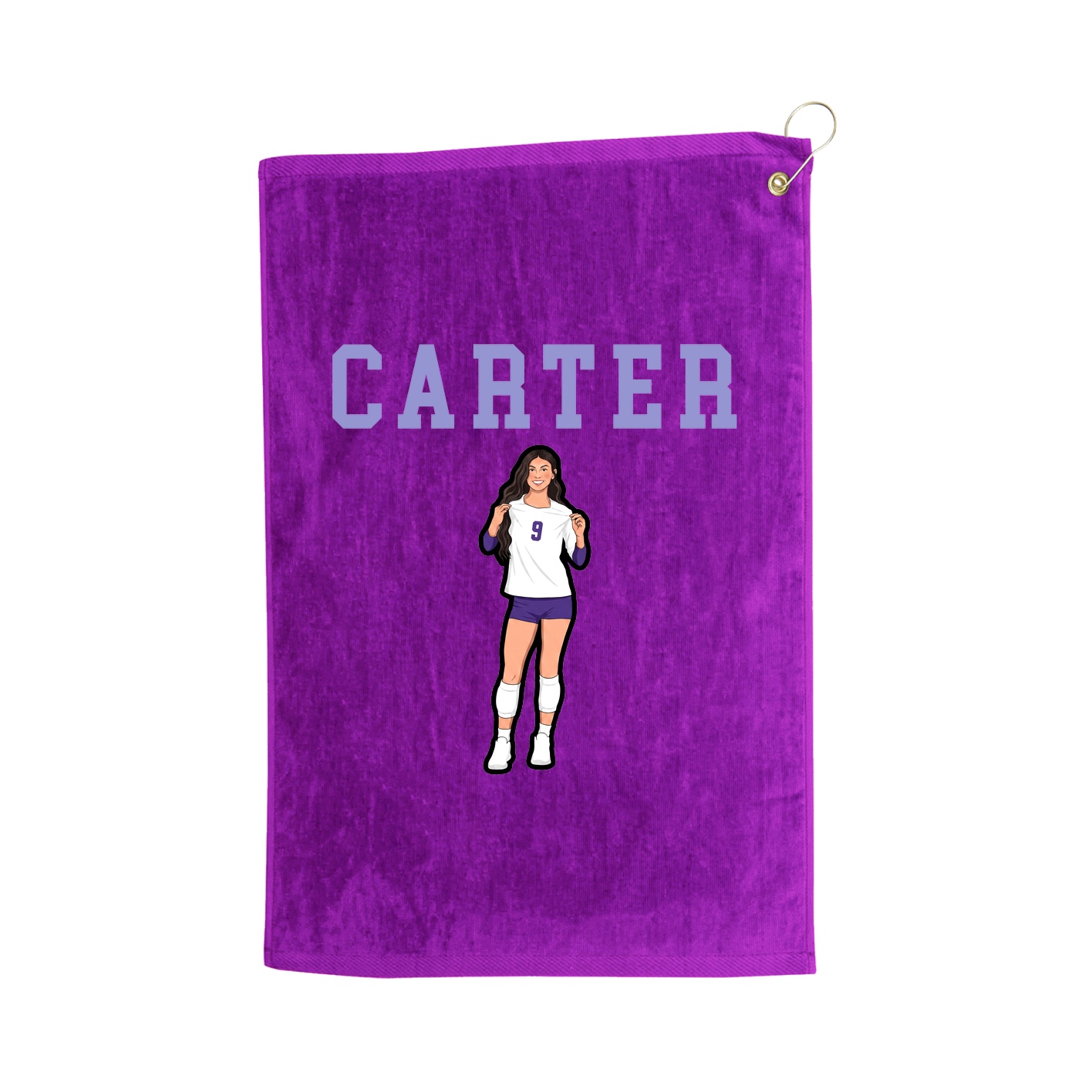 Golf Towel — Shirsey in Purple