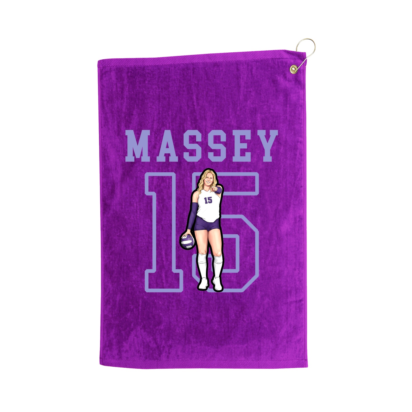 Golf Towel — Shirsey in Purple