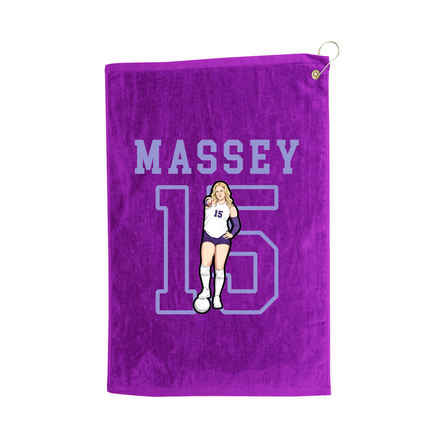 Golf Towel — Shirsey in Purple