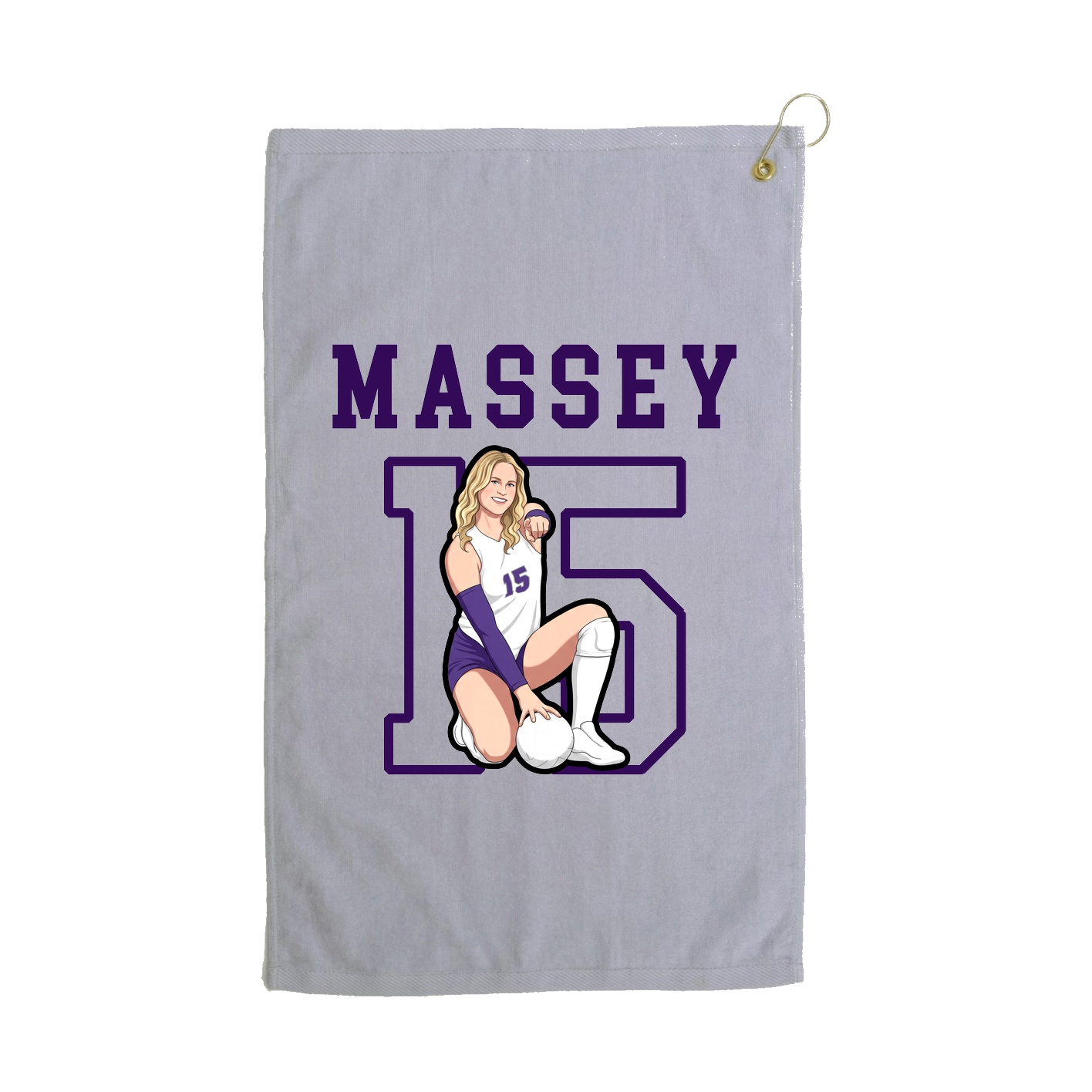 Golf Towel — Shirsey in Grey