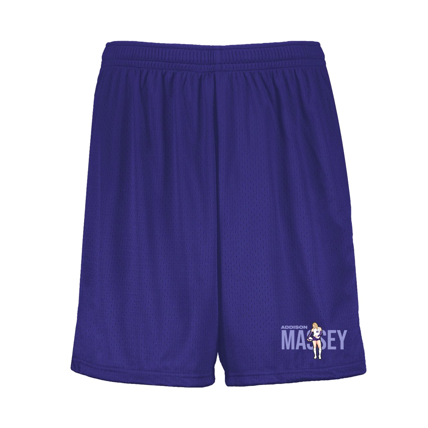Shorts — Player Name in Purple