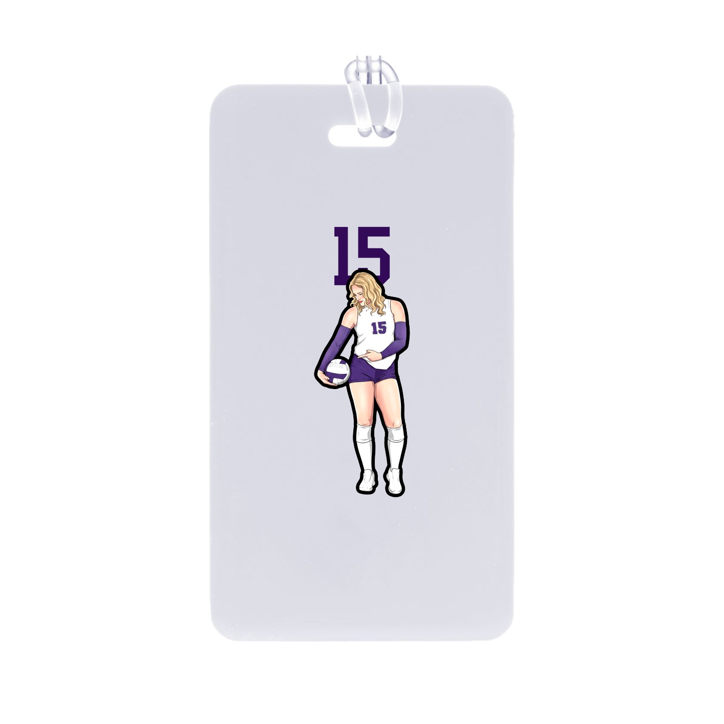 Bag Tag — Number Top in Classic