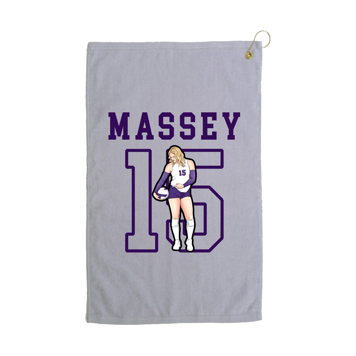 Golf Towel — Shirsey in Grey