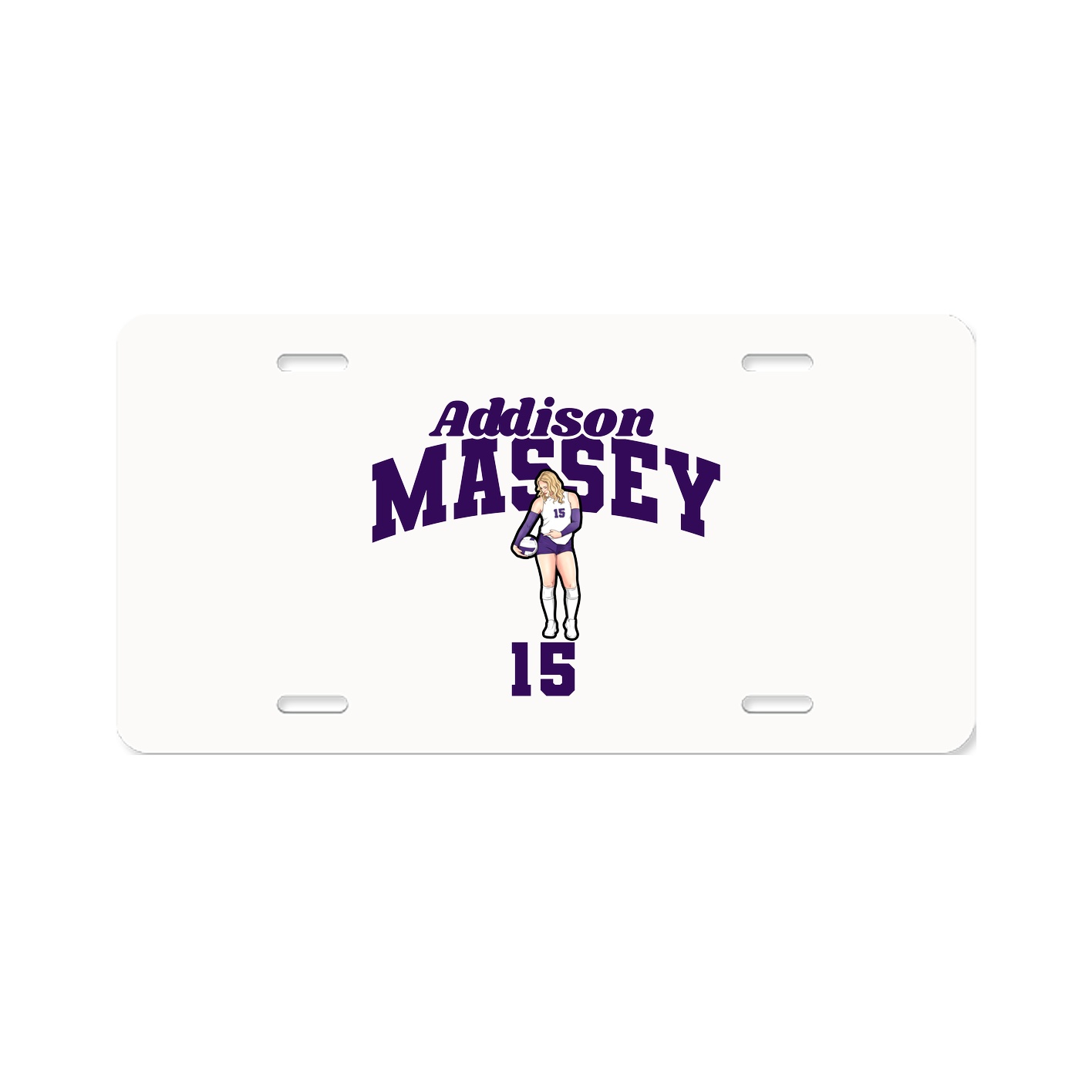 License Plate — Signature Arch in Classic