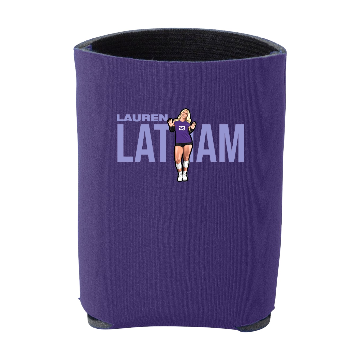 Can Holder — Player Name in Purple