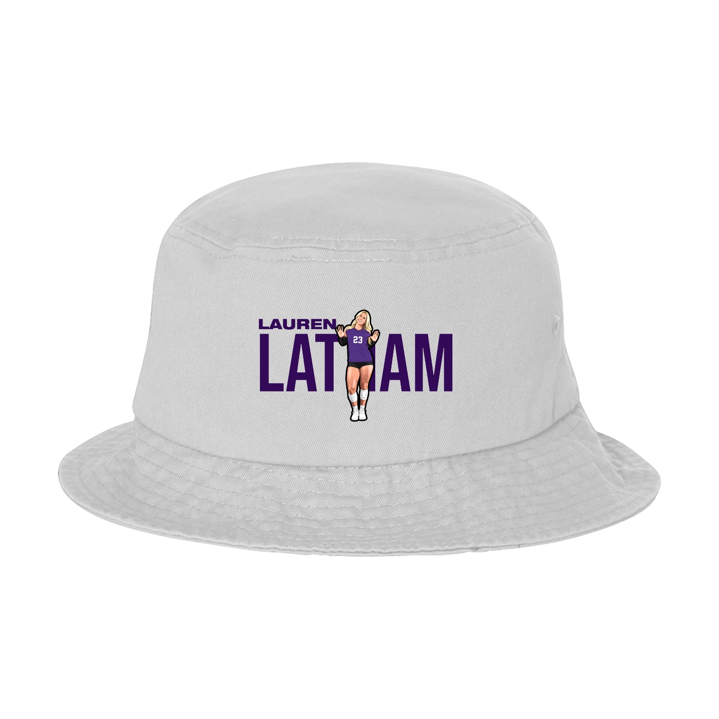 Bucket Cap — Player Name in White