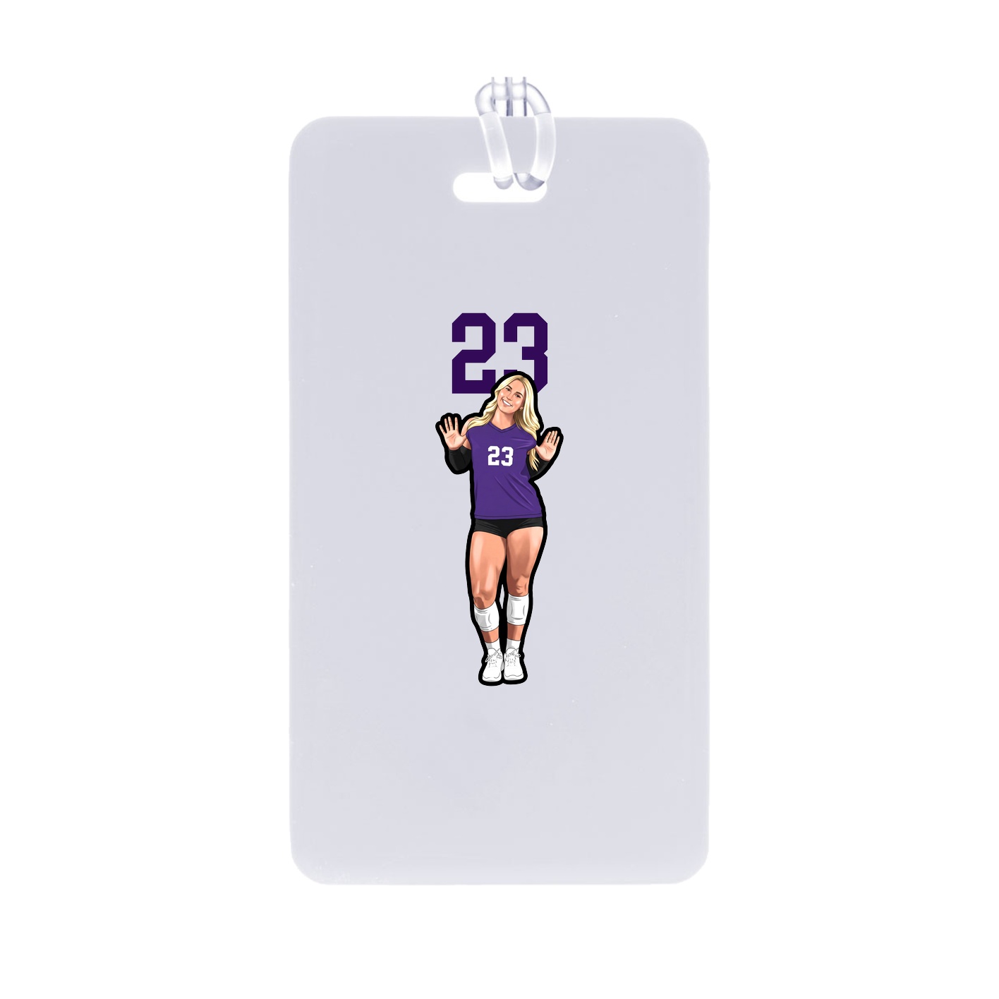 Bag Tag — Number Top in Classic