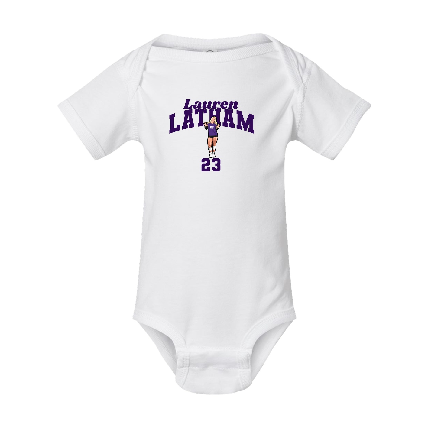 Baby Onesie — Signature Arch in White