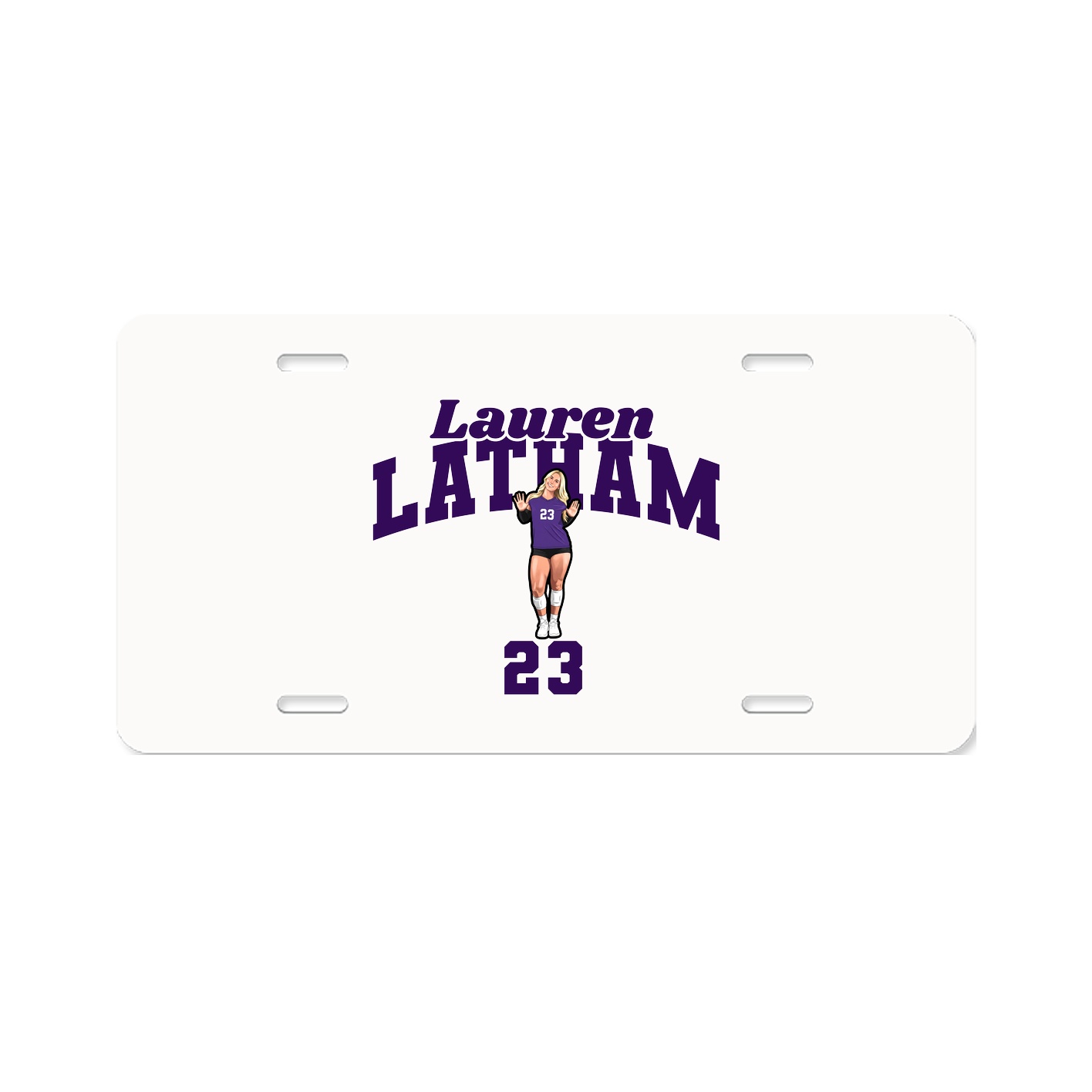 License Plate — Signature Arch in Classic
