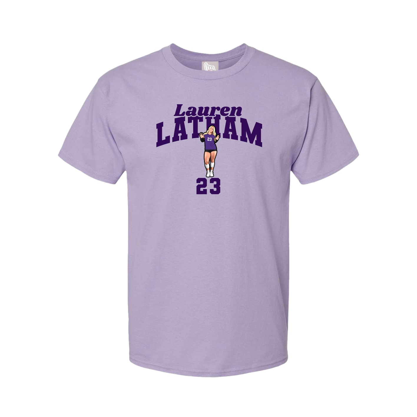 Youth Tee — Signature Arch in Purple