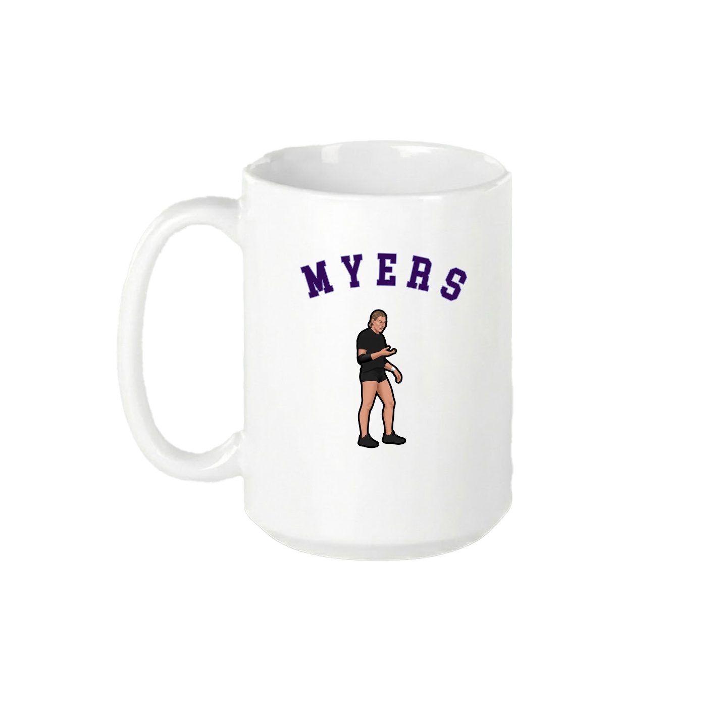 15oz Coffee Mug — Shirsey Arch in White