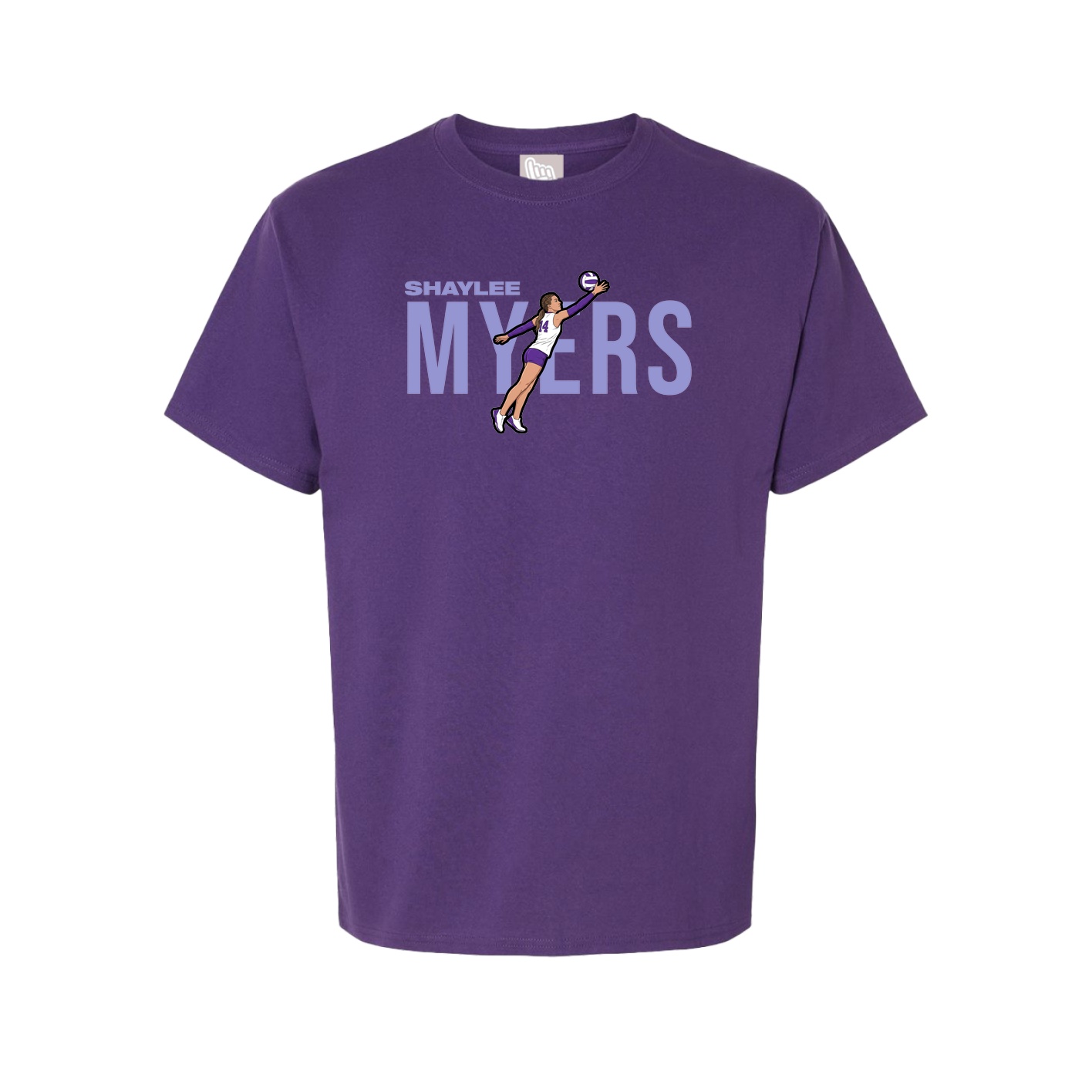 Tee — Player Name in Purple