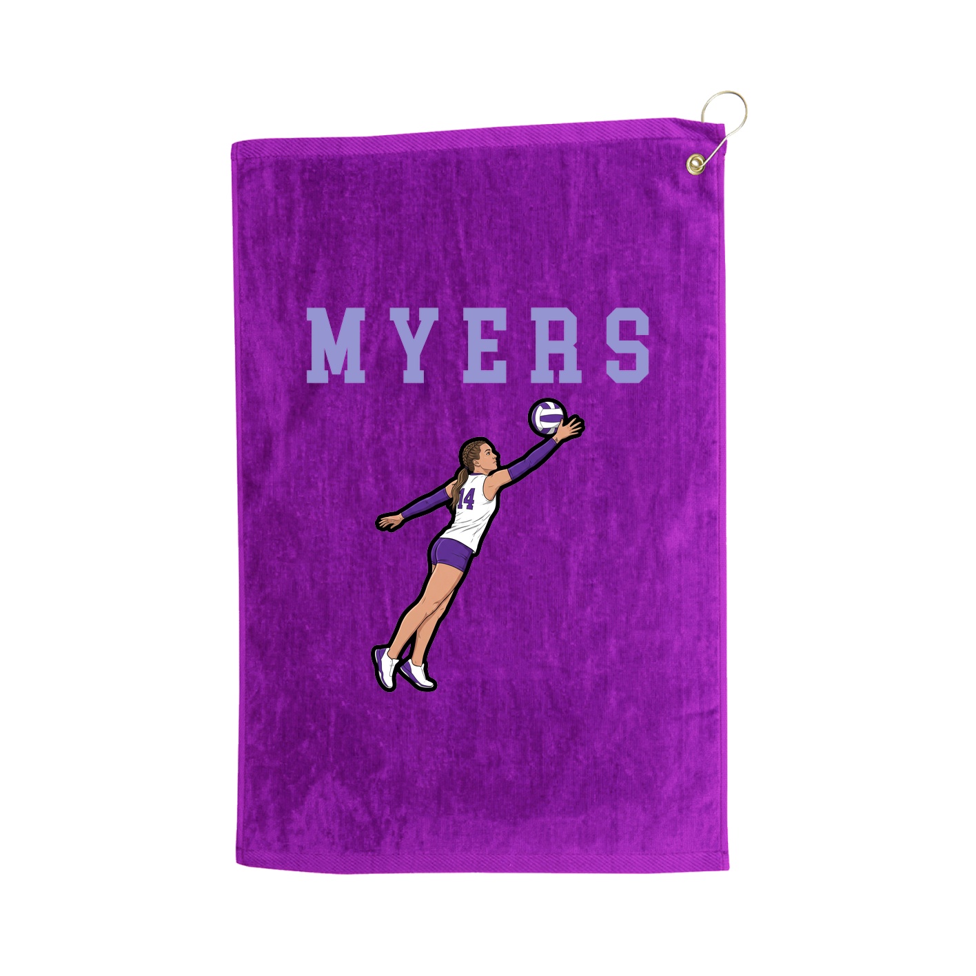 Golf Towel — Shirsey in Purple