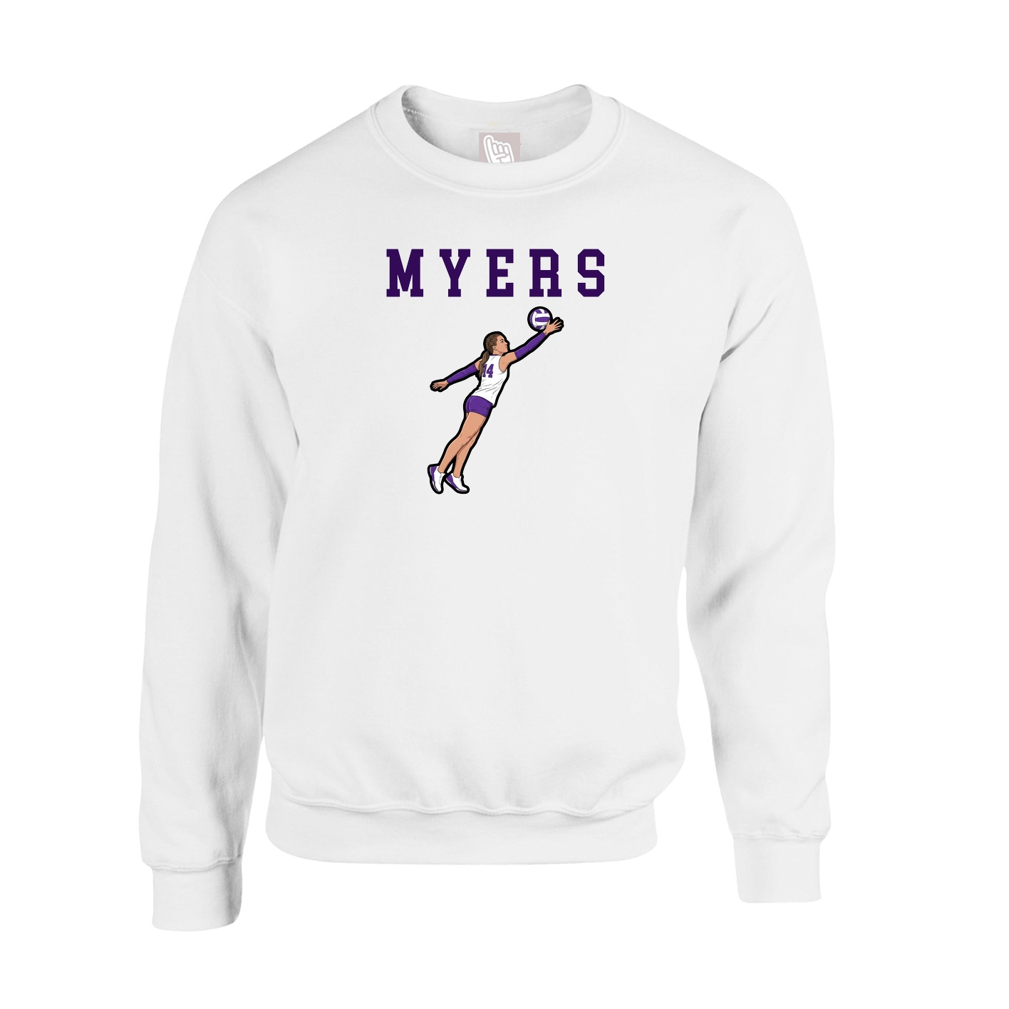 Fleece Crew — Shirsey in White