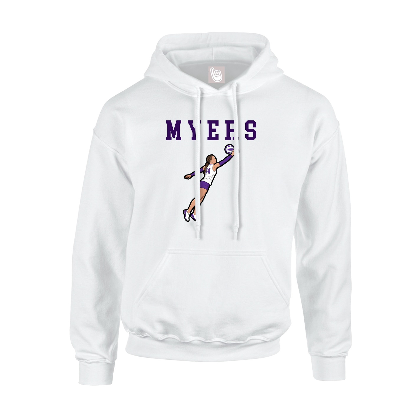 Youth Hoodie — Shirsey in White