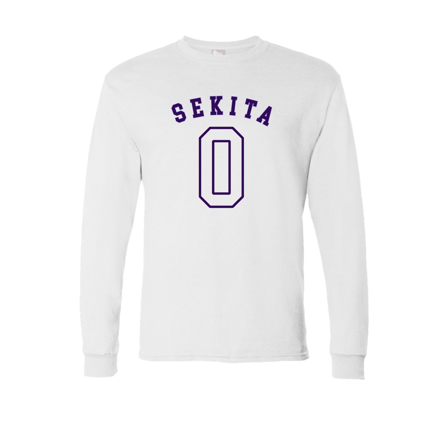 Long Sleeve Tee — Shirsey Arch in White