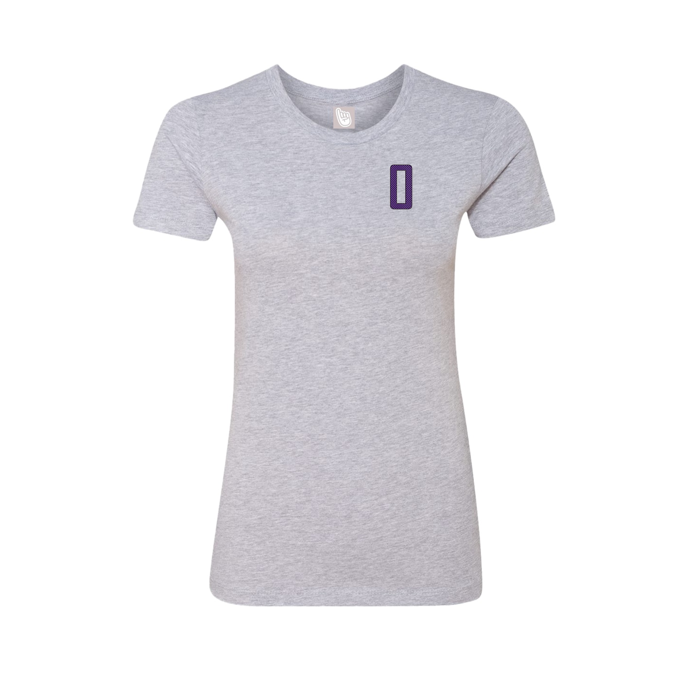 Womens Tee — Front Shirsy in Grey