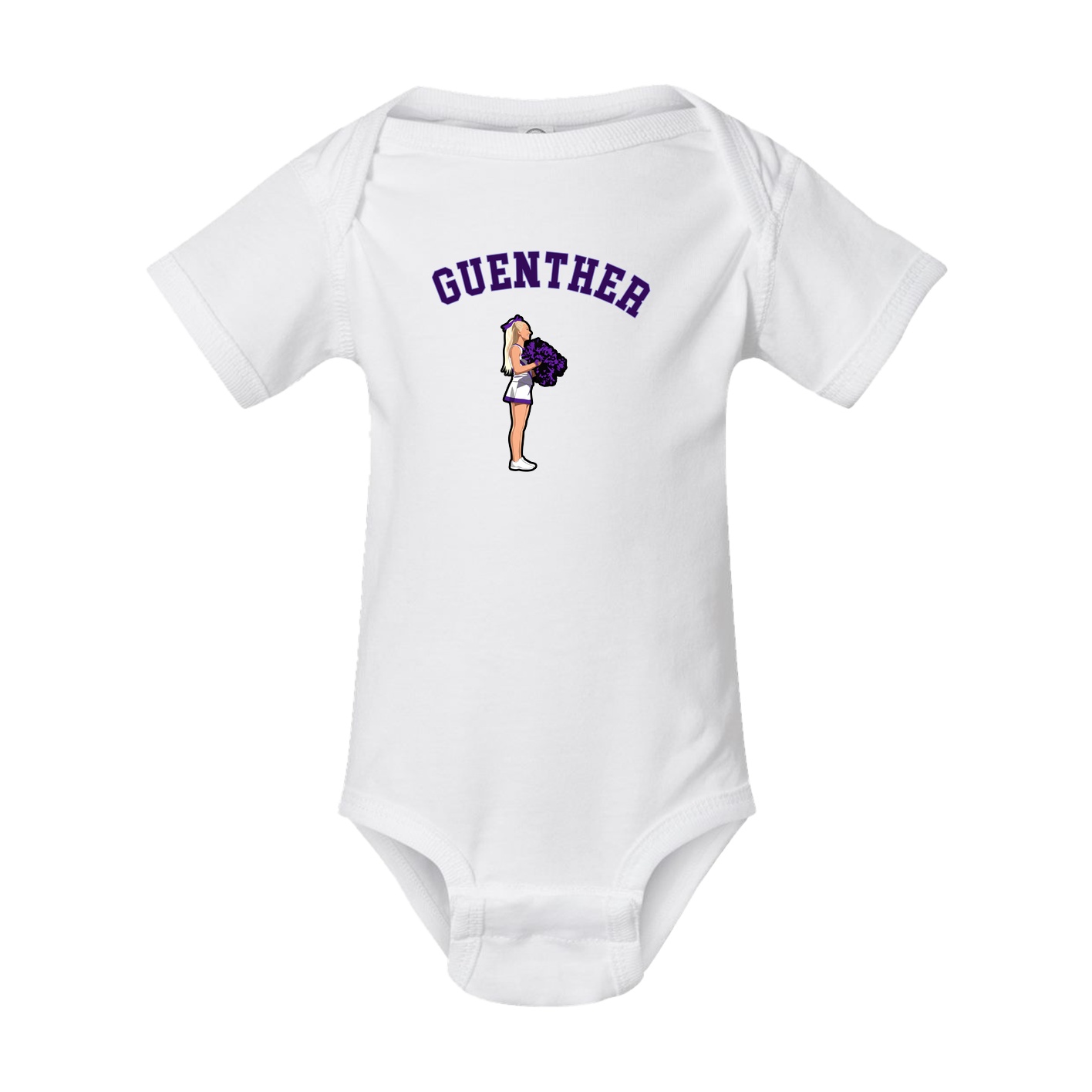 Baby Onesie — Shirsey Arch in White
