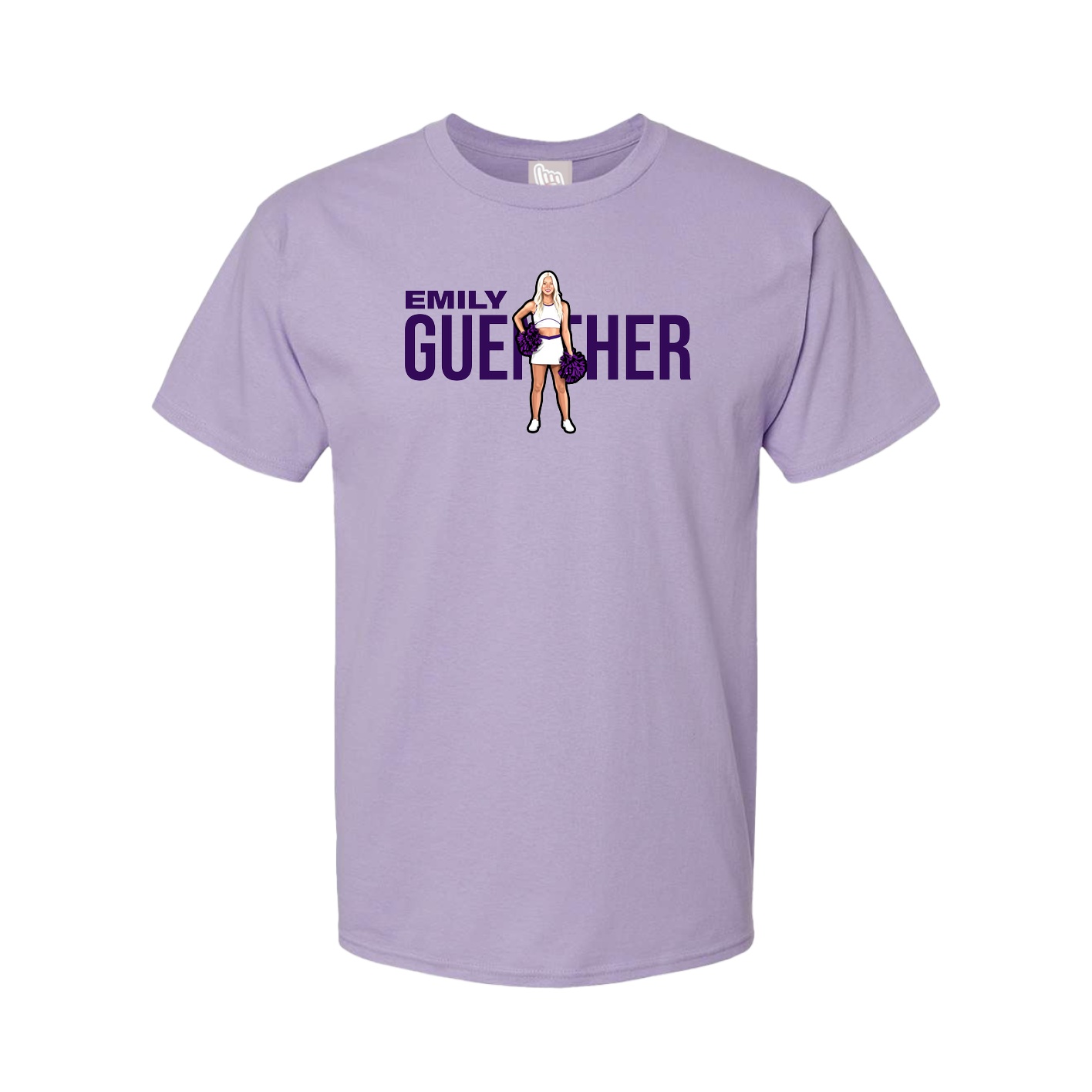 Youth Tee — Player Name in Purple