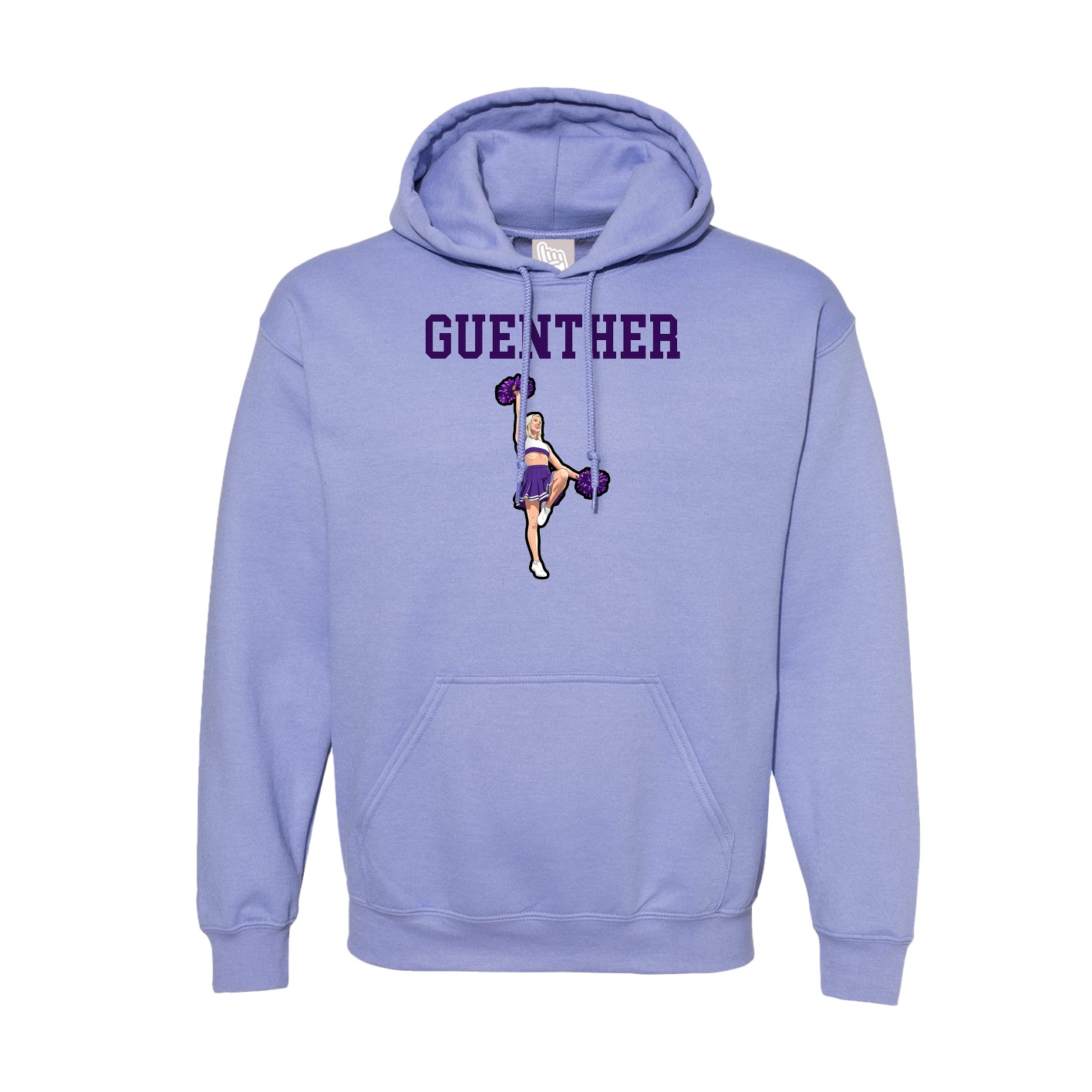 Hoodie — Shirsey in Purple
