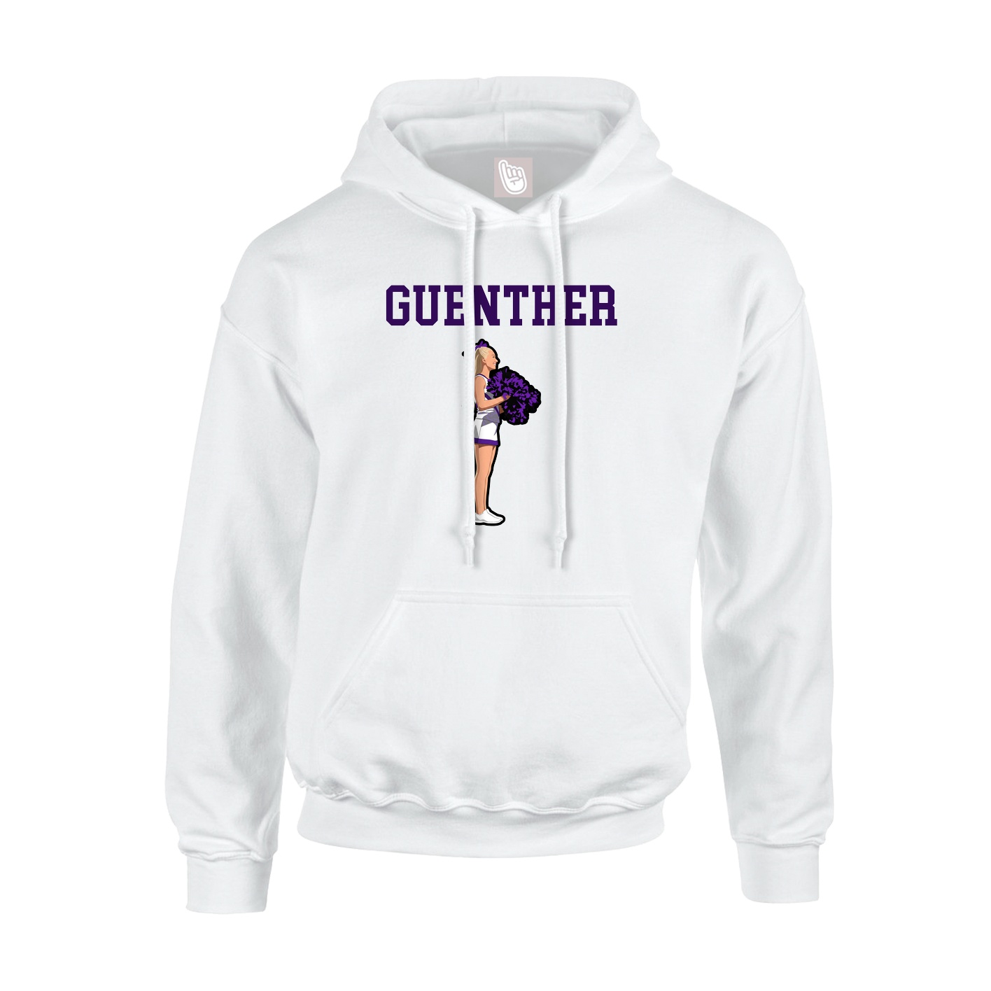 Youth Hoodie — Shirsey in White