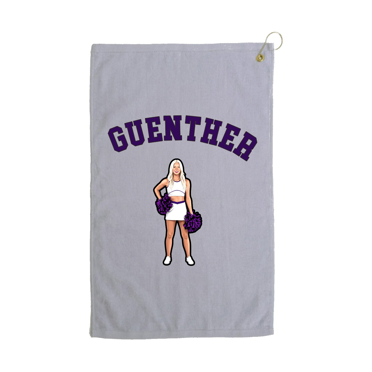 Golf Towel — Shirsey Arch in Grey