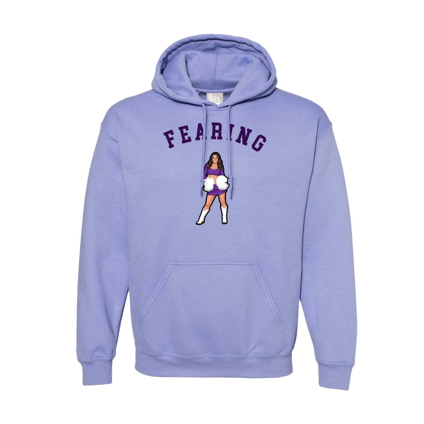 Hoodie — Shirsey Arch in Purple