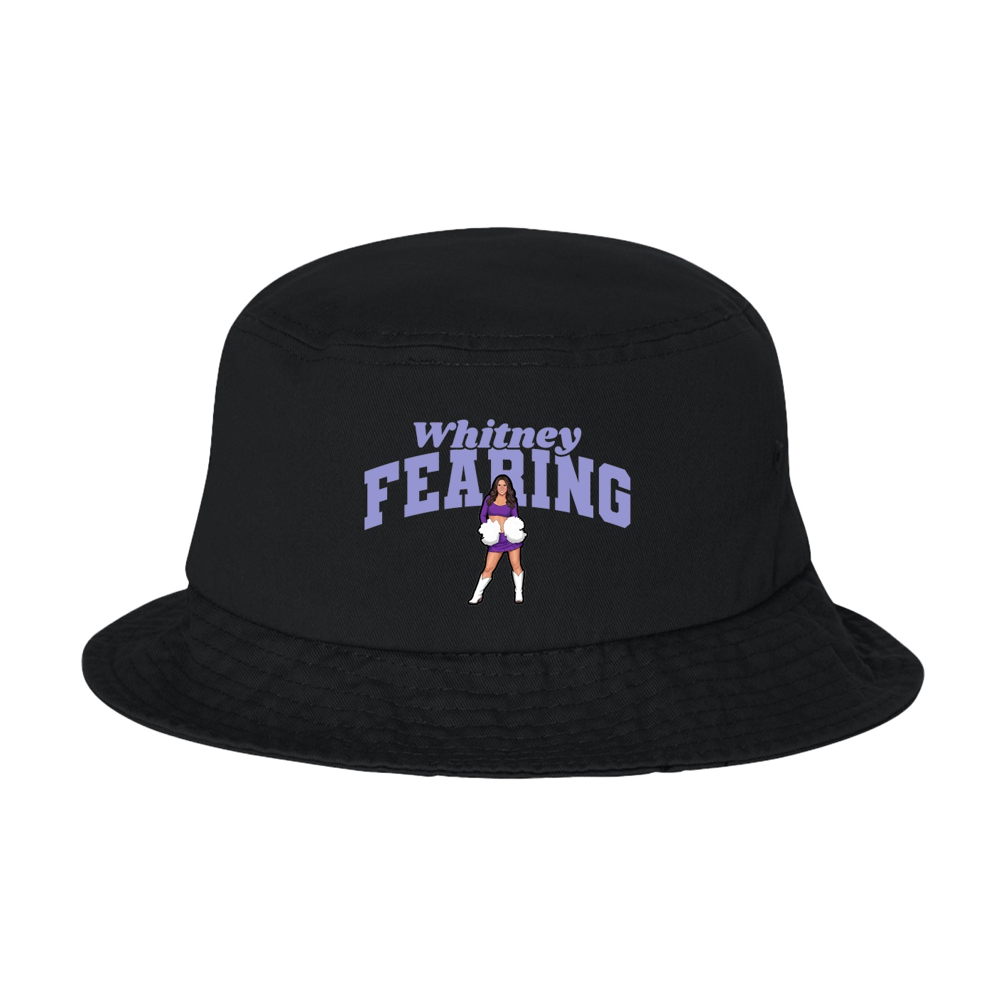 Bucket Cap — Signature Arch in Black