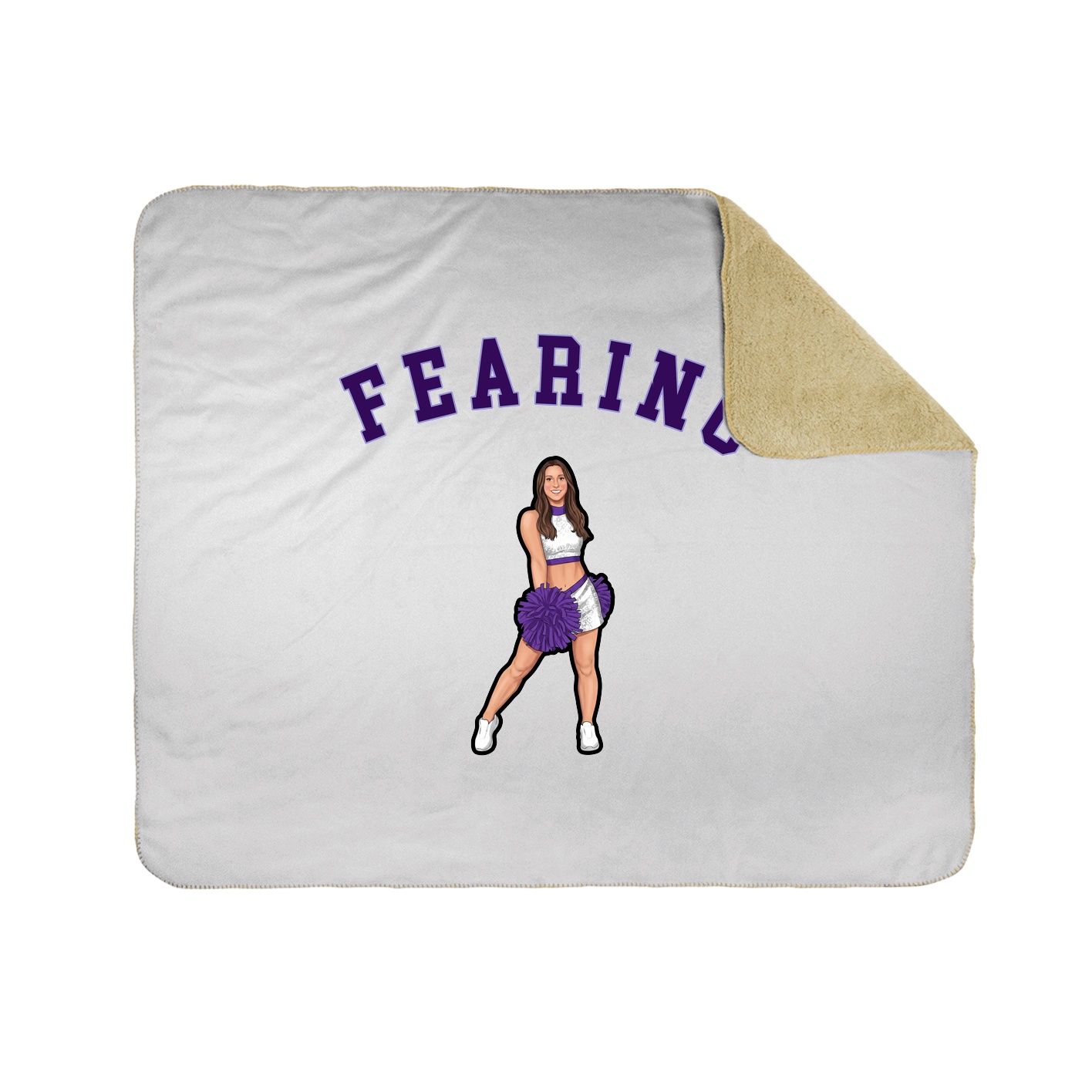 Throw Blanket — Shirsey Arch in White