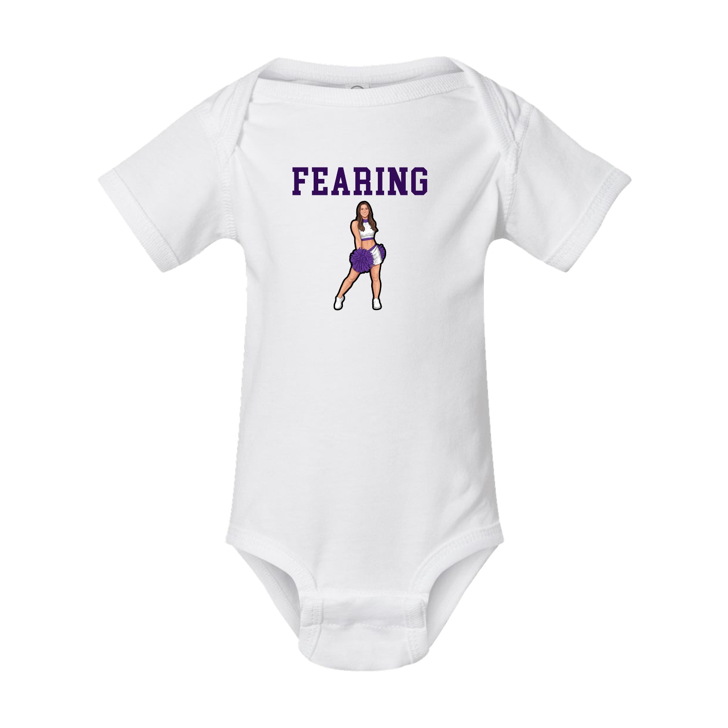 Baby Onesie — Shirsey in White
