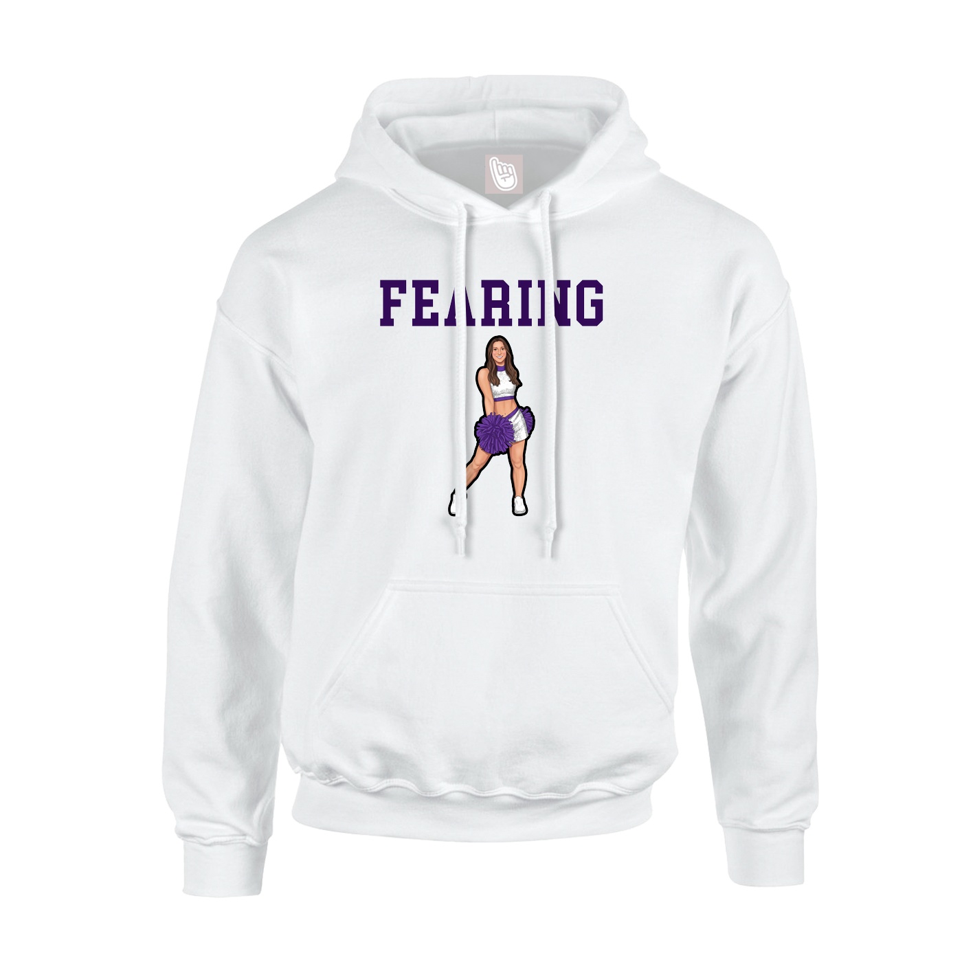 Youth Hoodie — Shirsey in White