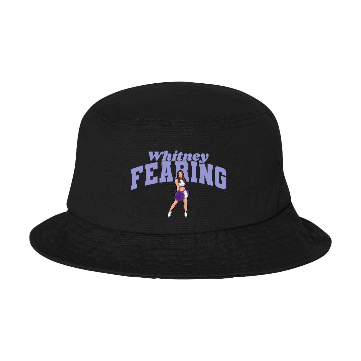 Bucket Cap — Signature Arch in Black