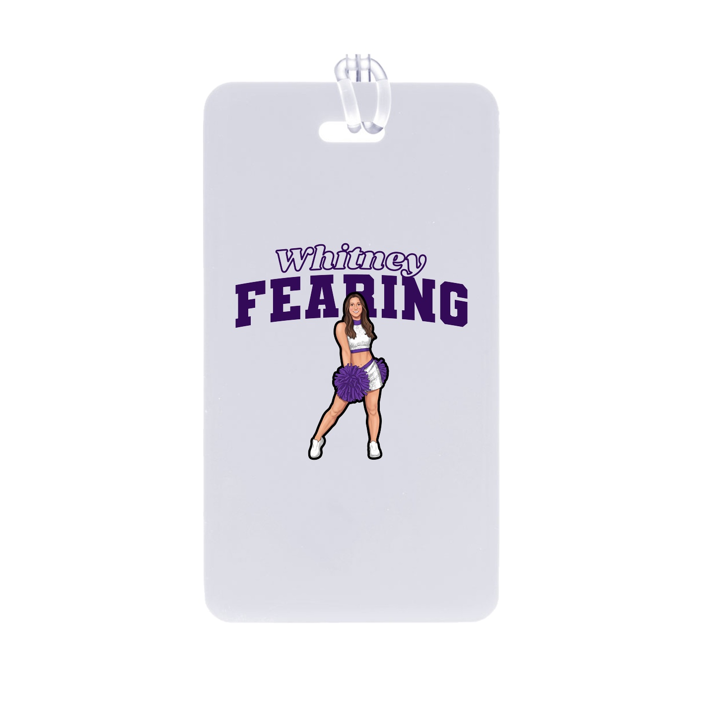 Bag Tag — Name Arch in Classic