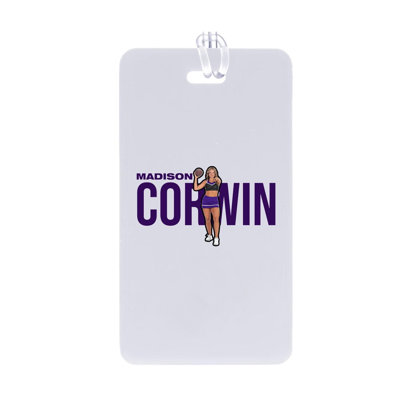 Bag Tag — Player Name in Classic