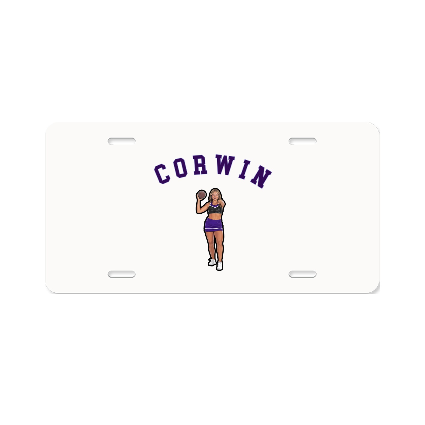 License Plate — Shirsey Arch in Classic
