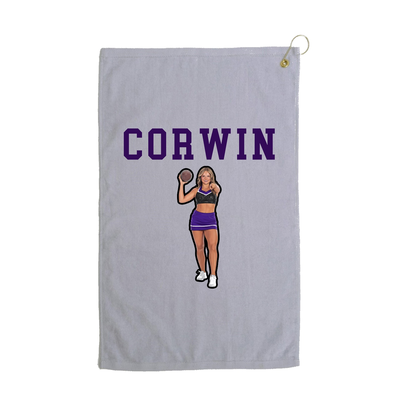 Golf Towel — Shirsey in Grey