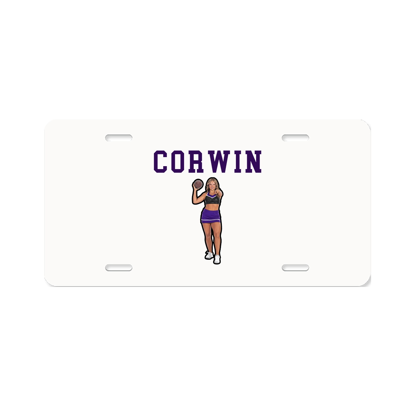 License Plate — Shirsey in Classic