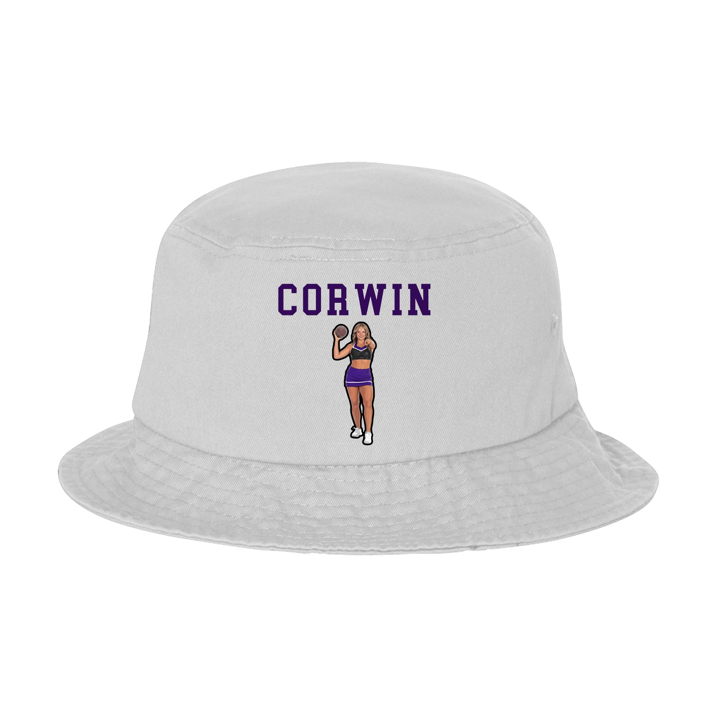 Bucket Cap — Shirsey in White