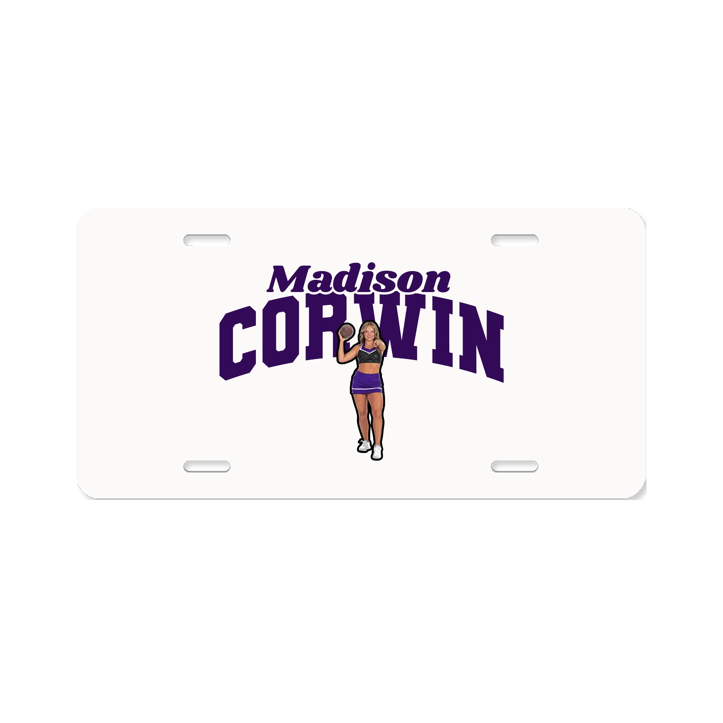 License Plate — Signature Arch in Classic