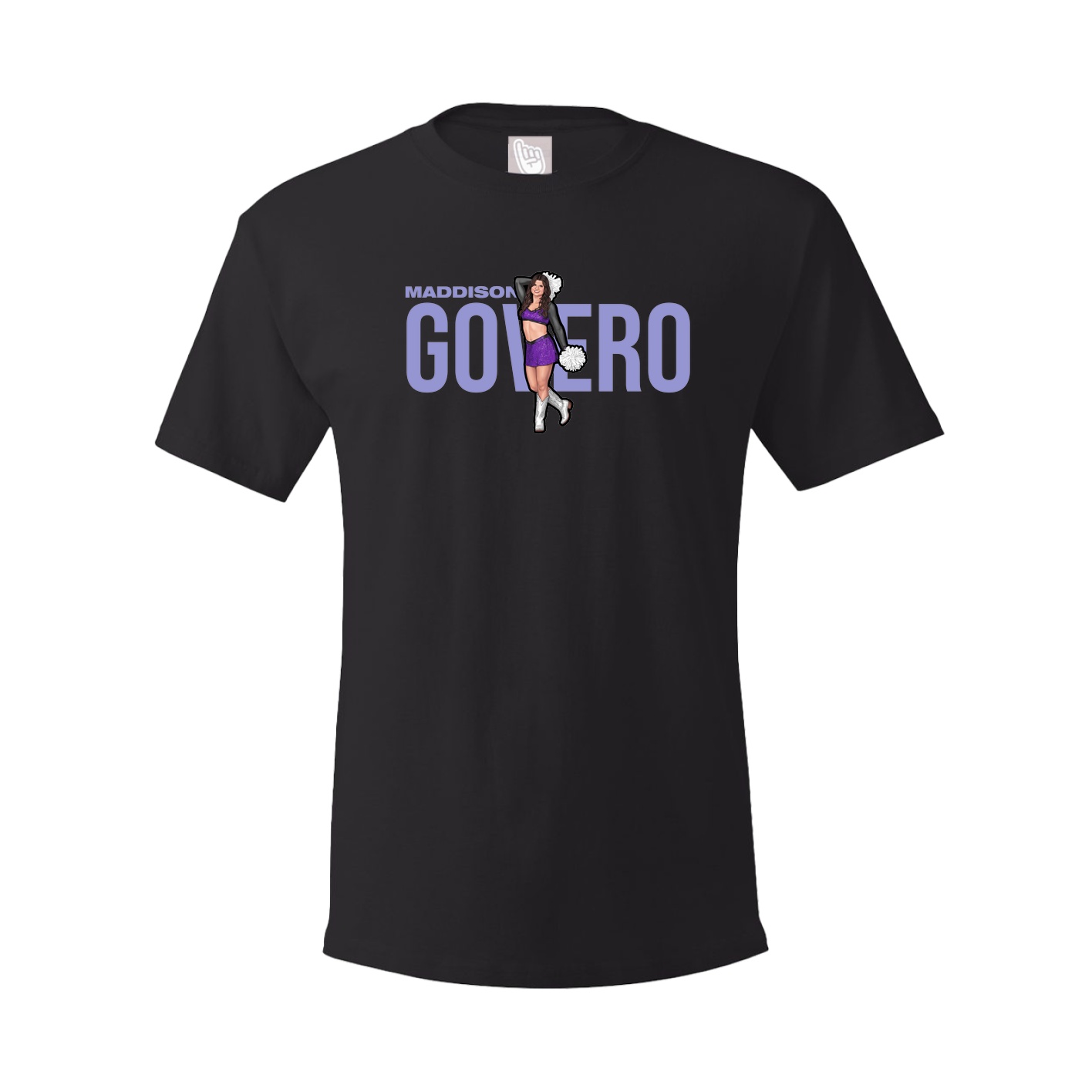 Youth Tee — Player Name in Black