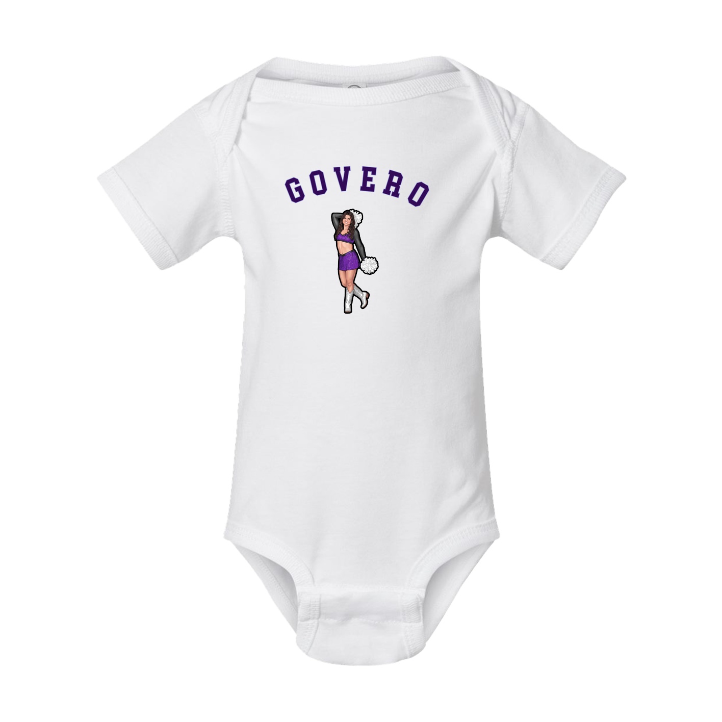 Baby Onesie — Shirsey Arch in White