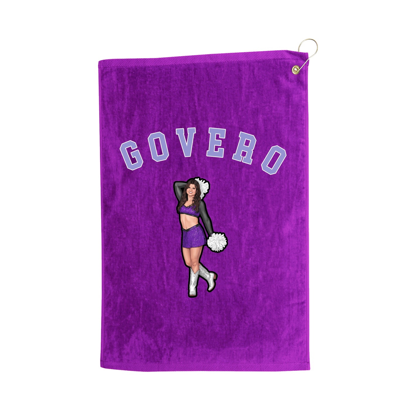 Golf Towel — Shirsey Arch in Purple