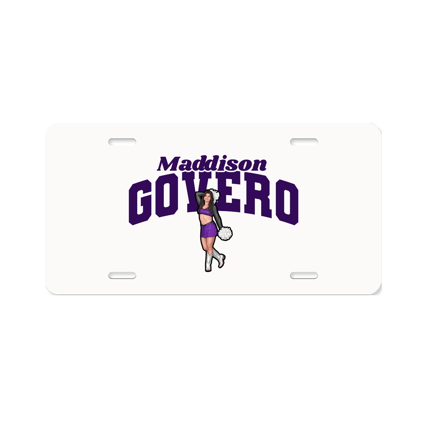 License Plate — Signature Arch in Classic