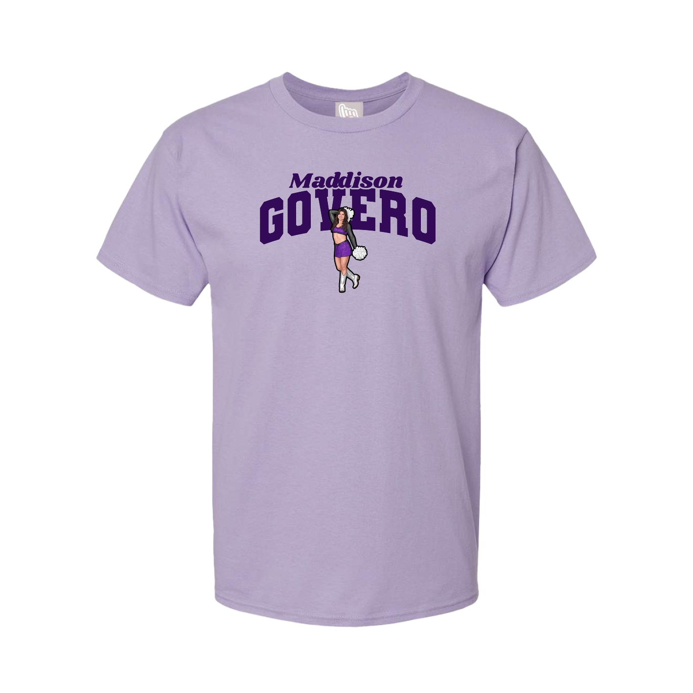 Tee — Signature Arch in Purple