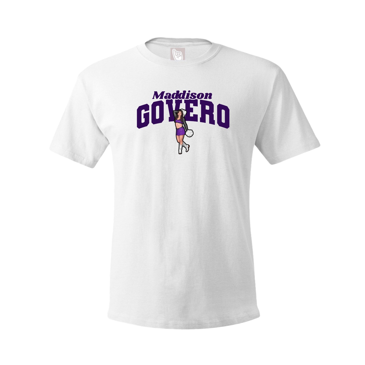 Youth Tee — Signature Arch in White