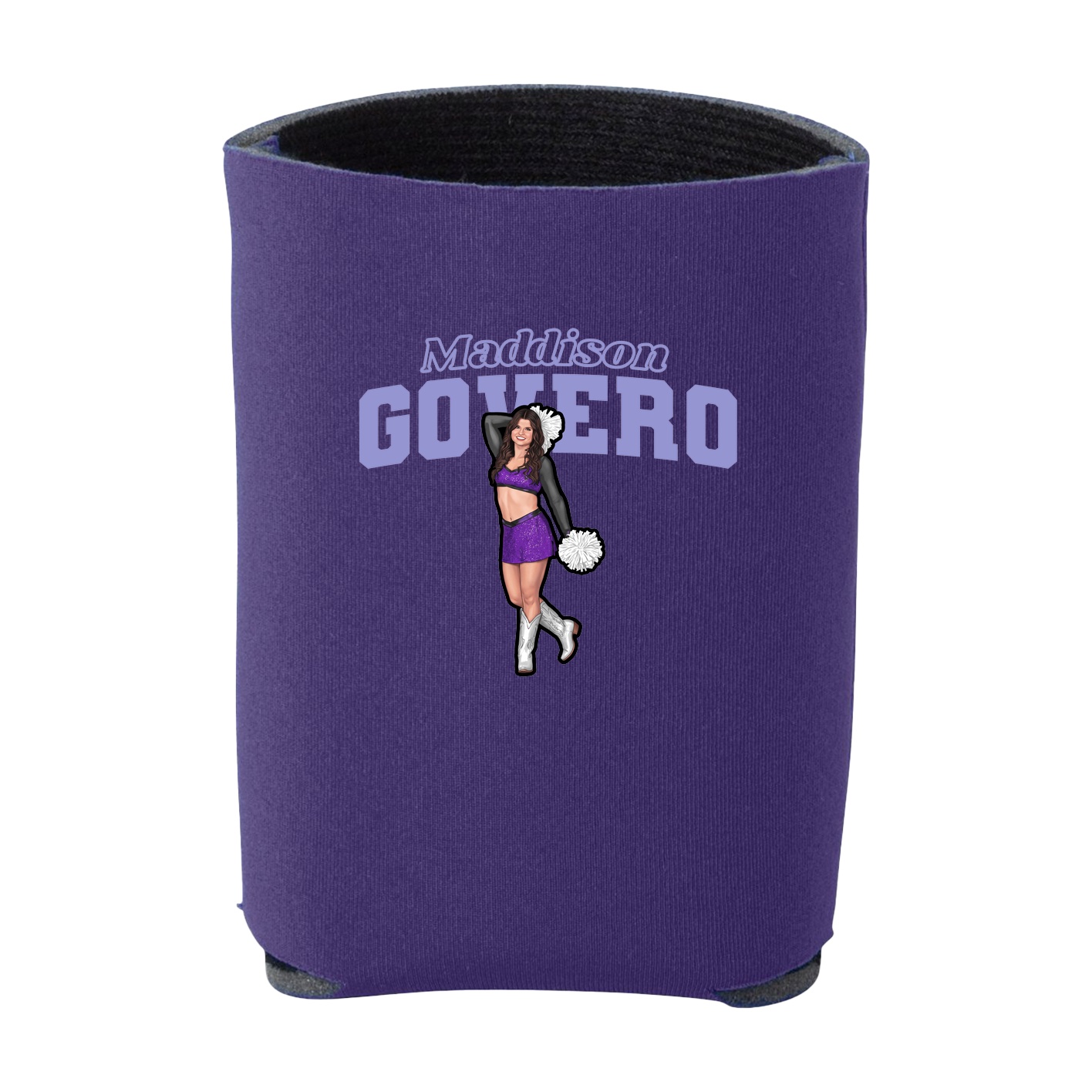 Can Holder — Name Arch in Purple
