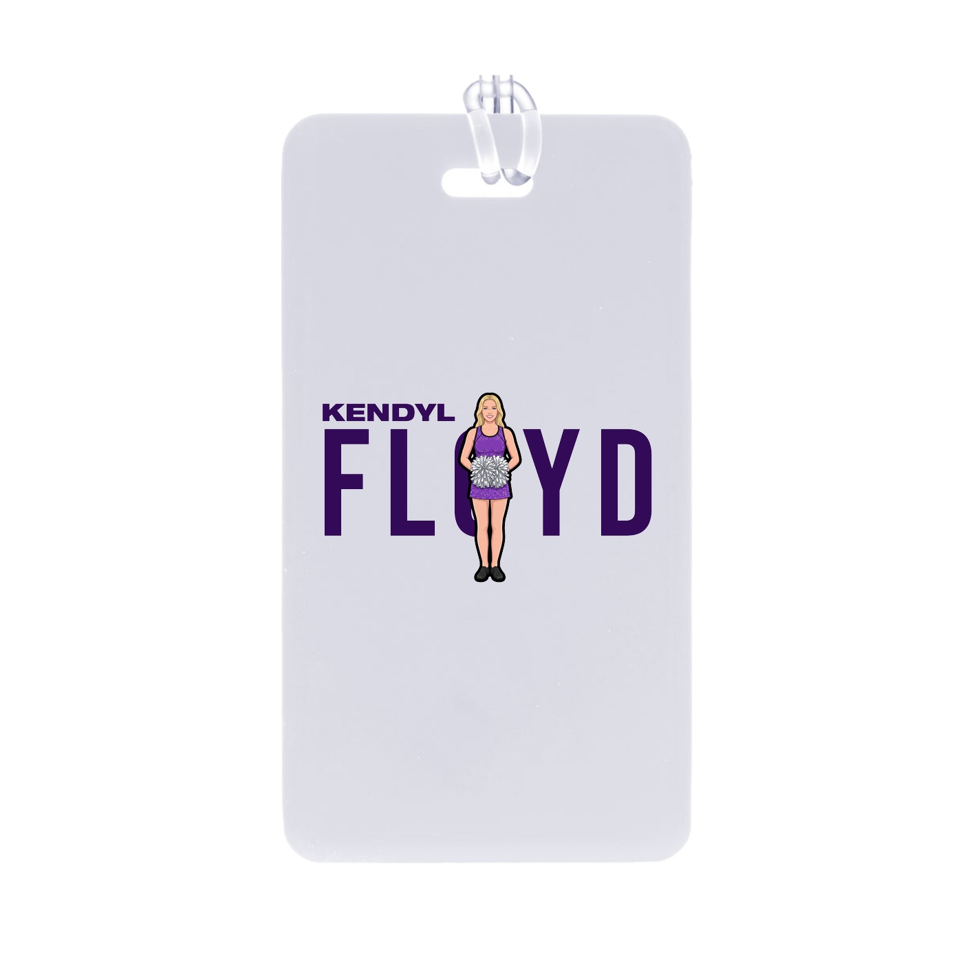 Bag Tag — Player Name in Classic