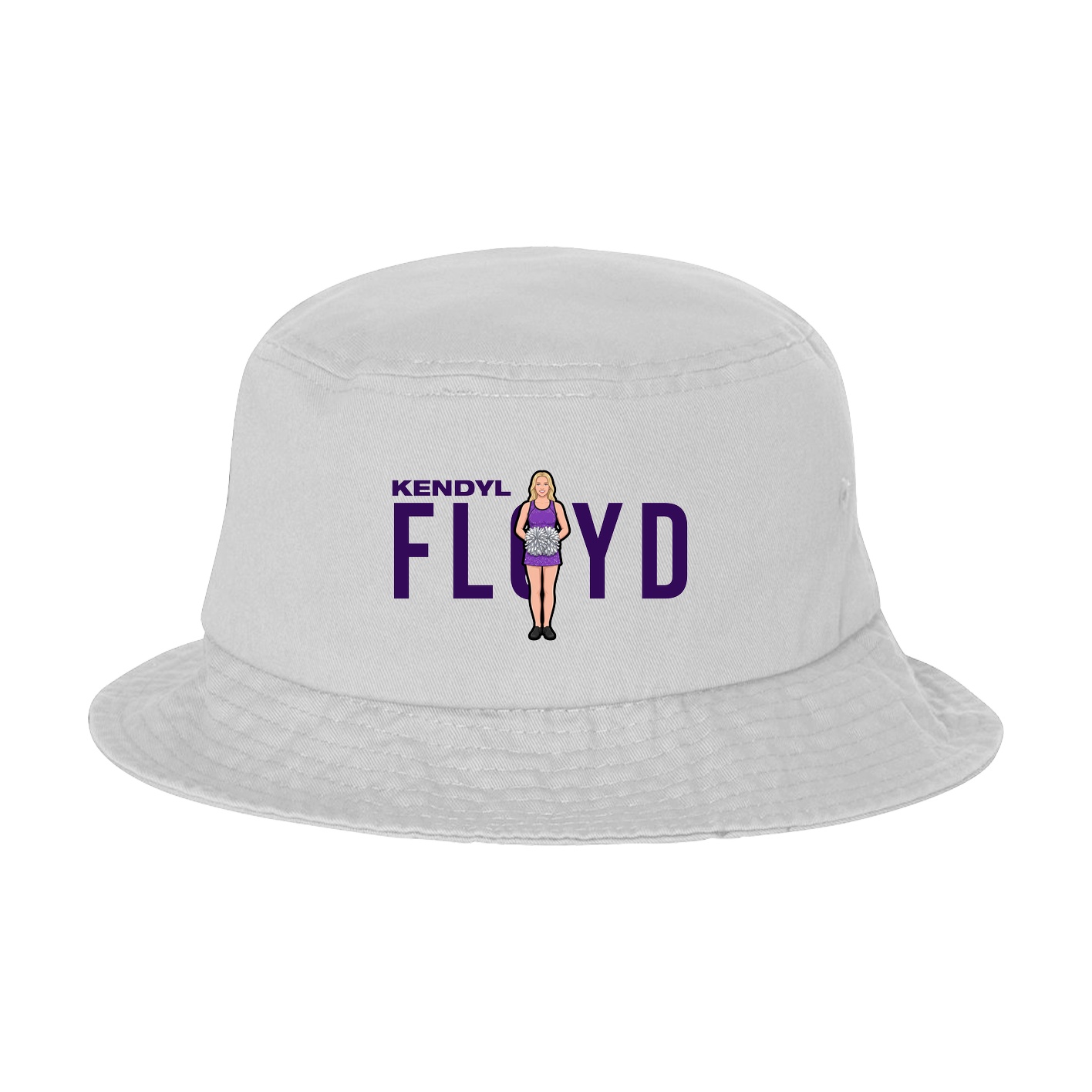 Bucket Cap — Player Name in White