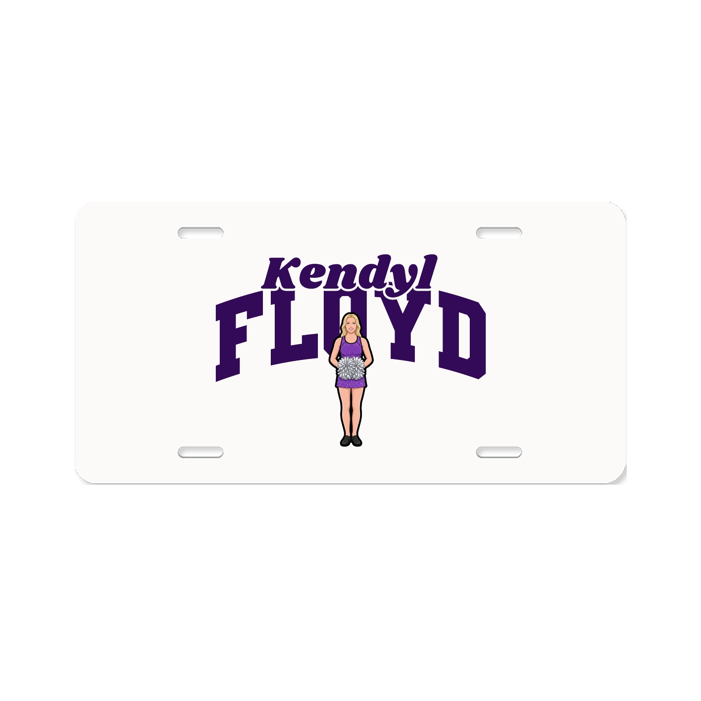 License Plate — Signature Arch in Classic